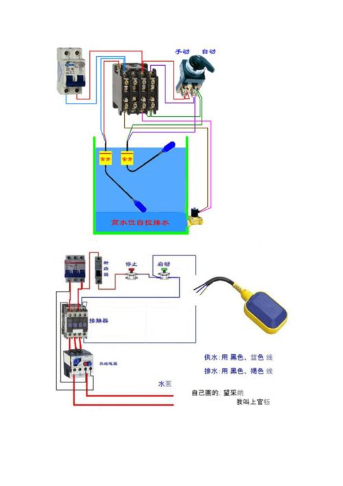 消防水箱液位启泵放多少线，消防水箱液位控制器实物接线图！